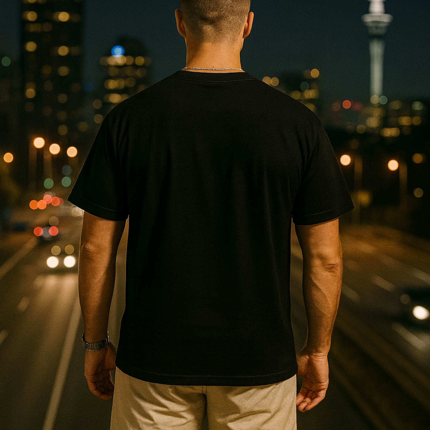ENDURE to the End Statement Tee - Black tshirt | By Faith Merch