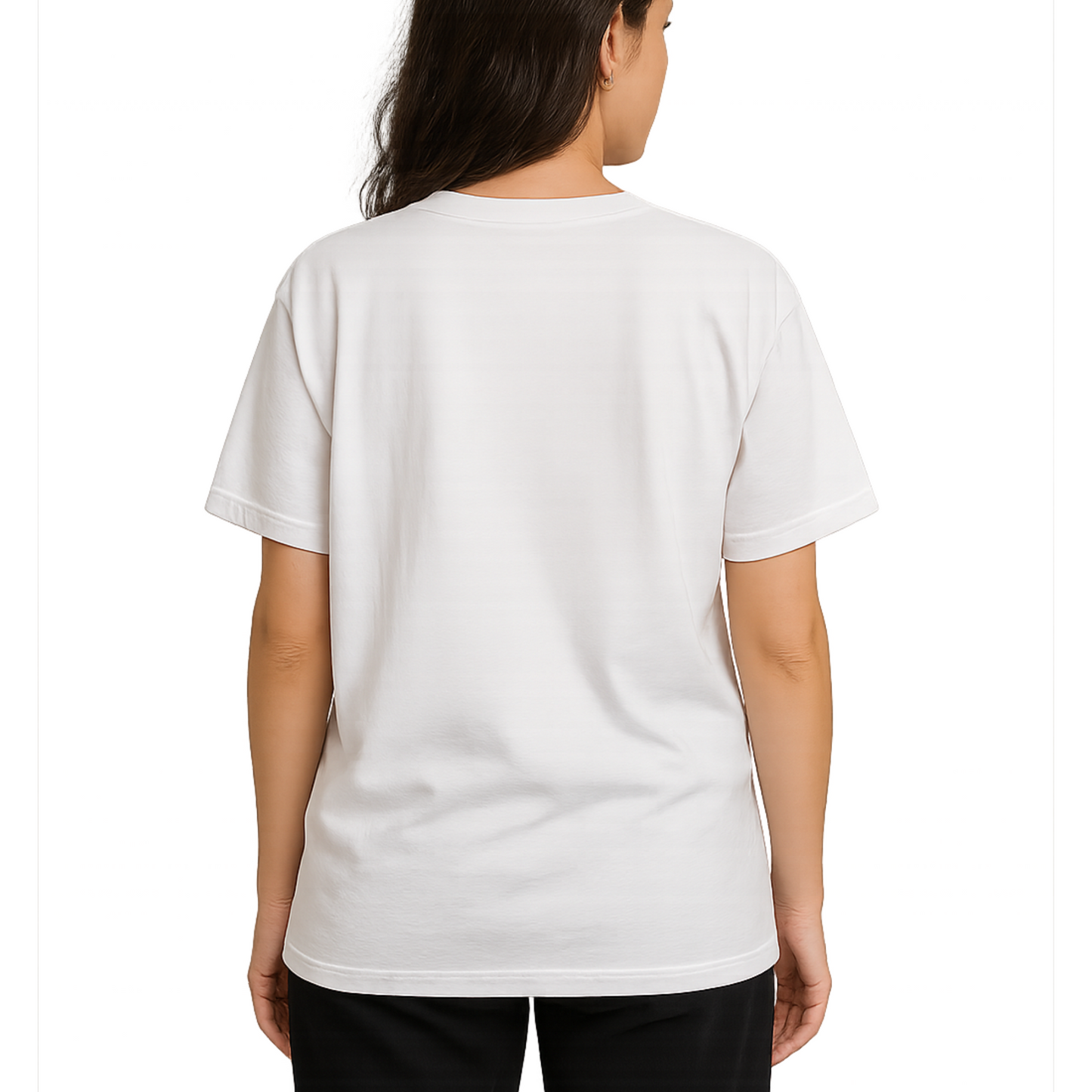 Faith Merch Signature Logo Tee (Black & White)