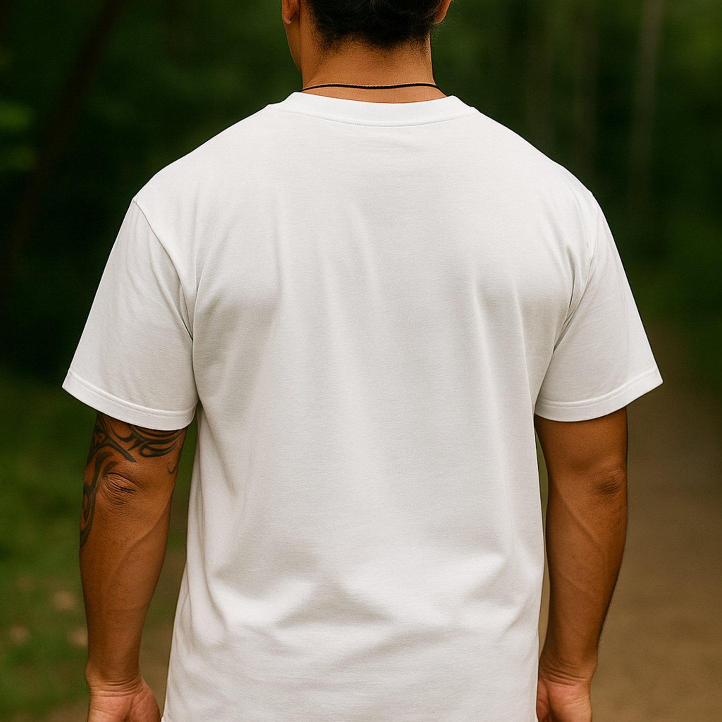 Faith Merch Signature Logo Tee (Black & White)