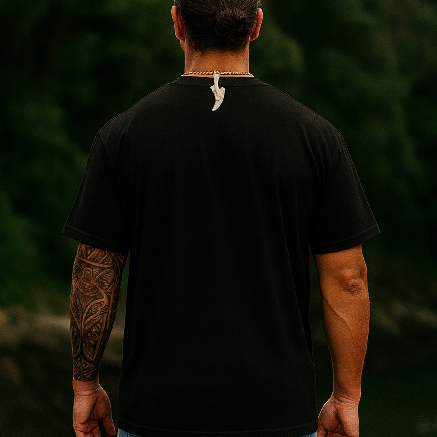 Faith Merch Signature Logo Tee (Black & White)