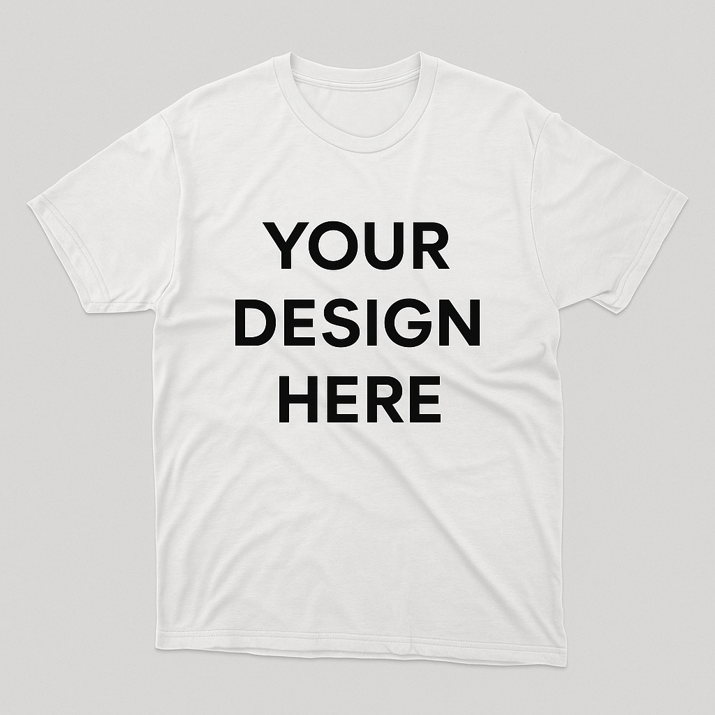 Custom Design Tee - Your Design, We Print!