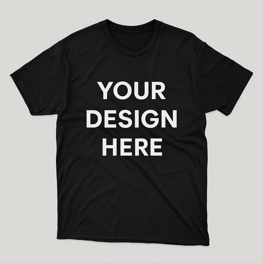 Custom Design Tee - Your Design, We Print!