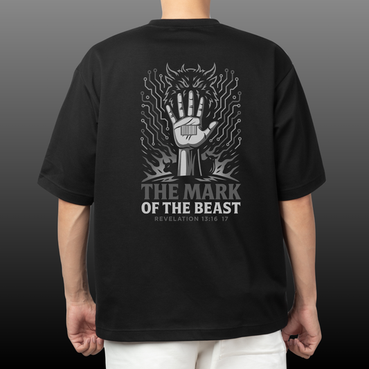 Mark of the Beast Tee – Revelation 13:16–17 | Prophetic Collection