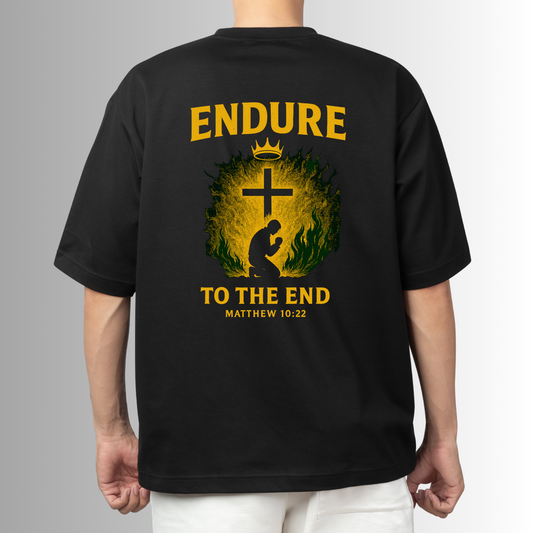 ENDURE — Matthew 10:22 | Faith Merch Prophetic Collection
